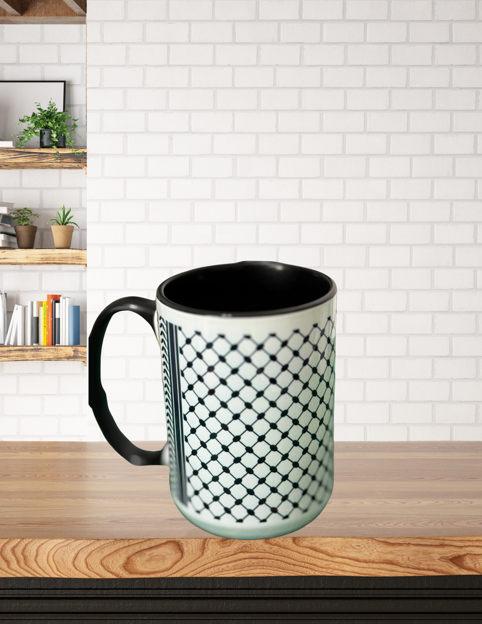 PALESTINE KEFFIYEH MUG 11OZ.